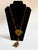 Chinoiserie Vintage Alice Caviness Carved Celluloid Chinoiserie Tassel Necklace 1960s For Sale - Image 3 of 8