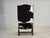 Danish Highback Armchair in Cowhide and Oak Wood, 1950s For Sale - Image 15 of 18