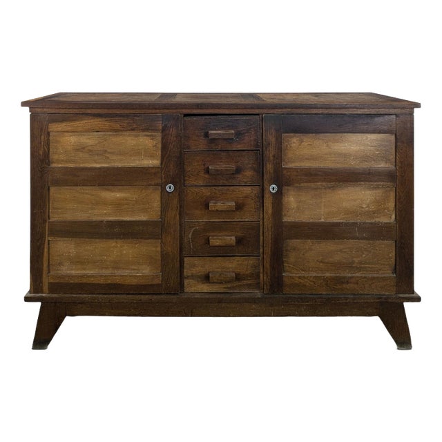 Reconstruction-Era Buffet by René Gabriel, 1940s For Sale