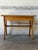 Wood Oak Tiled Top Coffee Table With Lower Slatted Shelf Vintage Mid-Century Modern 1970s For Sale - Image 7 of 11