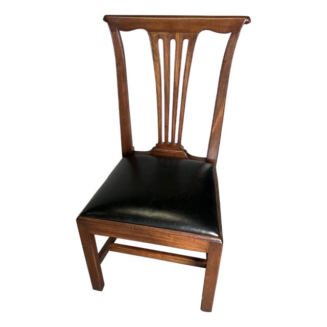 Alexandria, Va Attributed 18th Century Mahogany Side Chair For Sale