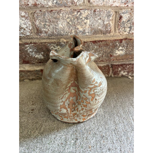 Late 20th Century Vintage Studio Pottery Vessel For Sale - Image 5 of 13