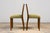 Set of 6 French Art Deco Walnut Dining Chairs in Olive Green Velvet, 1930s For Sale - Image 13 of 18