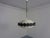 Doria ceiling lamp in black and white painted metal. I have official proof of authenticity such as vintage catalogs,...