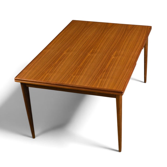 Niels Moller Large Niels Otto Møller Extendable Danish Teak Dining Table for j.l. Møller For Sale - Image 4 of 16