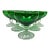 Forest Green Anchor Hocking Sherbet Cira 1950’s - Set of 8 For Sale