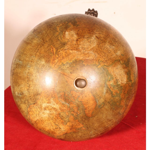 19th Century Globe from Lebègue For Sale - Image 9 of 11