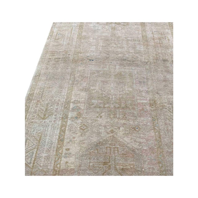 Vintage Persian Heriz Runner Rug For Sale - Image 4 of 8