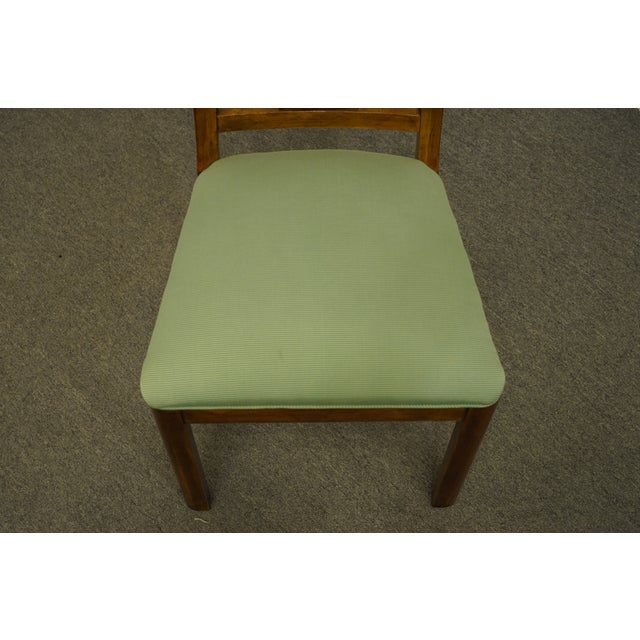 Davis Cabinet Mid Century Modern Splat Back Dining Side ...