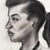 Paper Vintage Charcoal Portrait Drawing of a Woman in Profile With Ponytail For Sale - Image 7 of 8