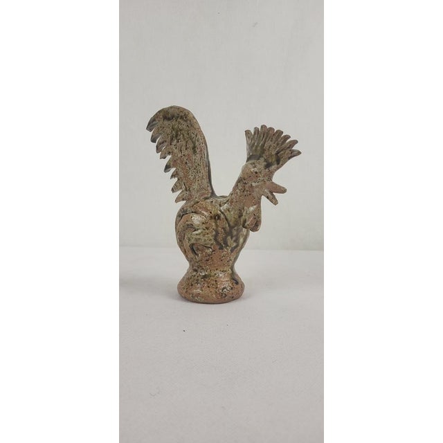 Stoneware Rooster by Pierre Lion, 1960s For Sale - Image 6 of 9