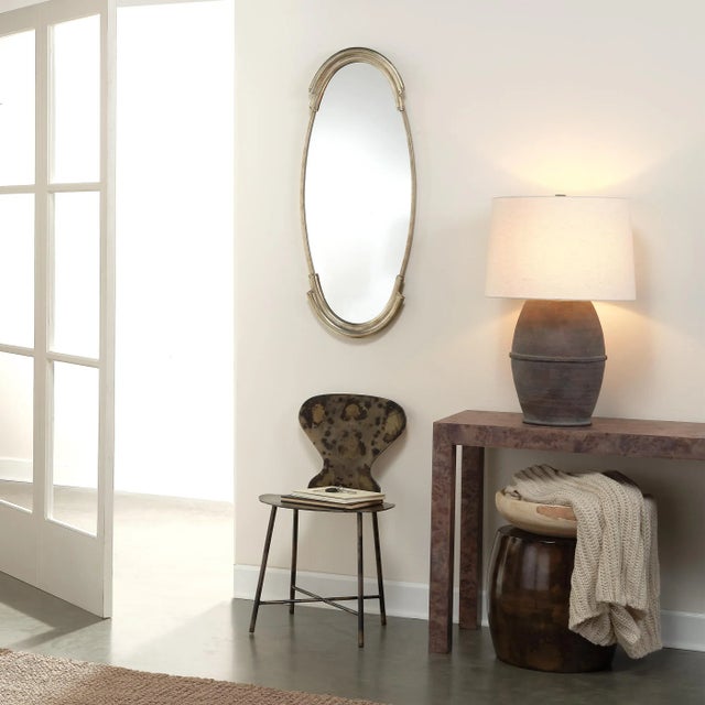 Contemporary Jamie Young Margaux Mirror in Antique Silver For Sale - Image 3 of 5