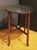 Brown Circa 1880s English Oval Gallery Tray on Custom Coffee Table Height Stand For Sale - Image 8 of 9