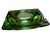 1960s Circa 60’s Square Green Glass Ashtray Catchall For Sale - Image 5 of 6