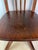 Early 20th Century Rustic Industrial Swivel Child's Chair, Hardwood & Cast Iron School Chair For Sale In Seattle - Image 6 of 10