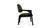 Arches Dining Chairs in Green Cotton Velvet by Insidherland, Set of 8, in New conditions. Designed from 2000 Labeled by Maker