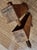 Brown Vintage Professional Bookbinding Finishing Press With Flat-Edge Handle For Sale - Image 8 of 12