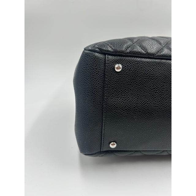 Chanel Black Quilted Leather Tote Bag For Sale - Image 11 of 12