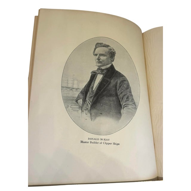 1920s Maritime History of Massachusetts 1783-1860 by Samuel Eliot Morison 1921 Houghton Mifflin Company Boston and New York For Sale - Image 5 of 12