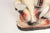 Vintage Painted Red, White, and Black Chalkware Trojan Horse Sculpture / Figurine For Sale - Image 15 of 16