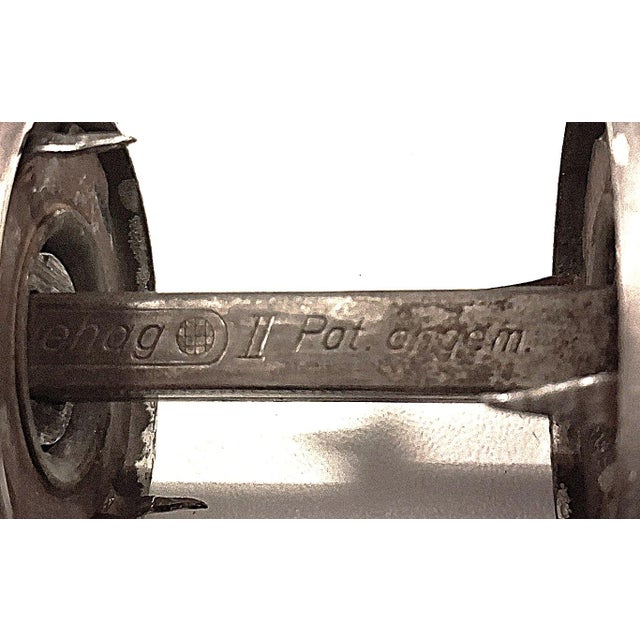 1930s Door Handles by Max Burchartz for Wehag, 1934, Set of 5 For Sale - Image 5 of 7