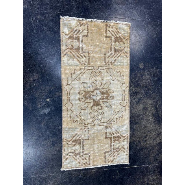 Turkish Yastik Rug 1'4" x 2'10" For Sale In Houston - Image 6 of 6