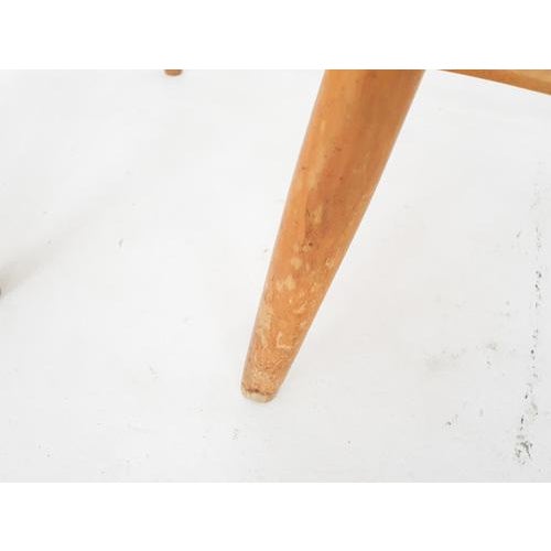 Spindle Back Dining Chairs, 1950s, Set of 2 For Sale - Image 9 of 10