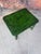 Vintage Mid Century Rattan Side Table With Deep Verdant Lacquer Finish - Newly Painted For Sale - Image 10 of 12