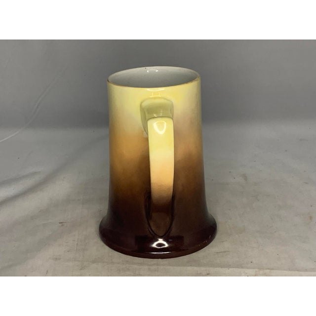 Antique Limoges Monk Tankard Mug: William Guerin Hand-Painted c. 1900 For Sale - Image 6 of 10