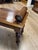 Wood Antique Window Seat in Mahogany, 1880 For Sale - Image 7 of 8