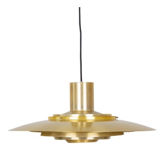 Vintage Danish P376 Pendant Lamp by Fabricius Kastholm for Nordisk Solar, 1964 For Sale