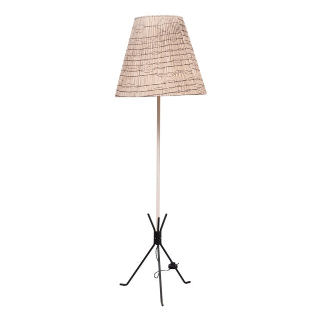 Mid-Century Modern Dutch Tripod Floor Lamp, 1950s For Sale