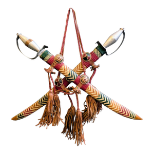 1940s-1950s West African Ceremonial Mandinka/Mandingo Swords