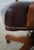 Ethan Allen Burgundy Leather Desk Chair For Sale - Image 15 of 18