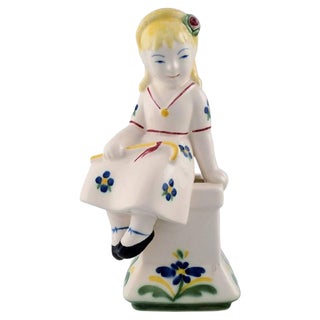 Shepherdess Figurine from Alumina, 1954 For Sale