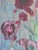 1980s Pair Abstract Paintings Florida Florals in Red and Purple by Elia Framed For Sale In Miami - Image 6 of 7