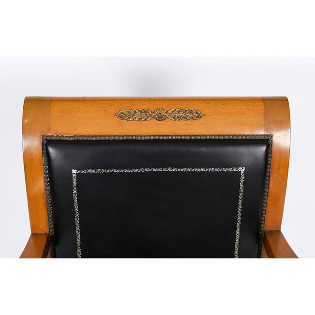 Traditional Antique 19th Century Empire French Desk Chair For Sale - Image 3 of 16