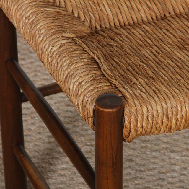 Brown Dordogne Model Chair from Sentou, 1950 For Sale - Image 8 of 8
