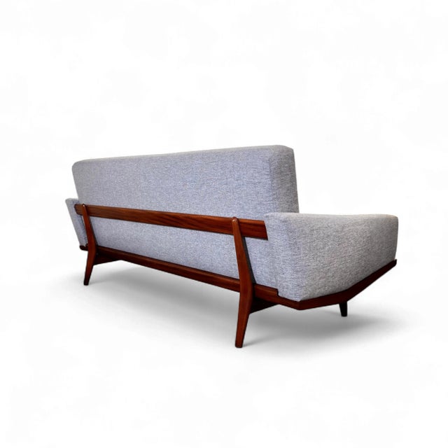 Wood Vintage Mid Century Modern Hw Klein Teak Sofa for Bramin-Møbler For Sale - Image 7 of 11