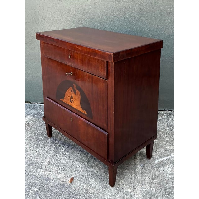 Vintage Biedermeier Chest of Drawers For Sale - Image 12 of 12
