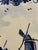 Vintage Delft Blue Holland Hand-Painted Windmill Lidded Trinket Box For Sale - Image 10 of 12