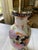 Vintage Chinoiserie Porcelain Table Lamp, Hand-Painted Floral Motif, Gold Accents, Ornate Brass Details, Traditional Asian-Inspired Decor For Sale - Image 9 of 12