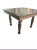 Late 19th Century Early American Solid Oak Banquet Dining Table With Fluted Legs on Casters For Sale - Image 4 of 18