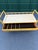 Ornamental & Decorative Materials Vintage Thomasville Allegro Faux Bamboo Rolling Serving Cart For Sale - Image 7 of 12