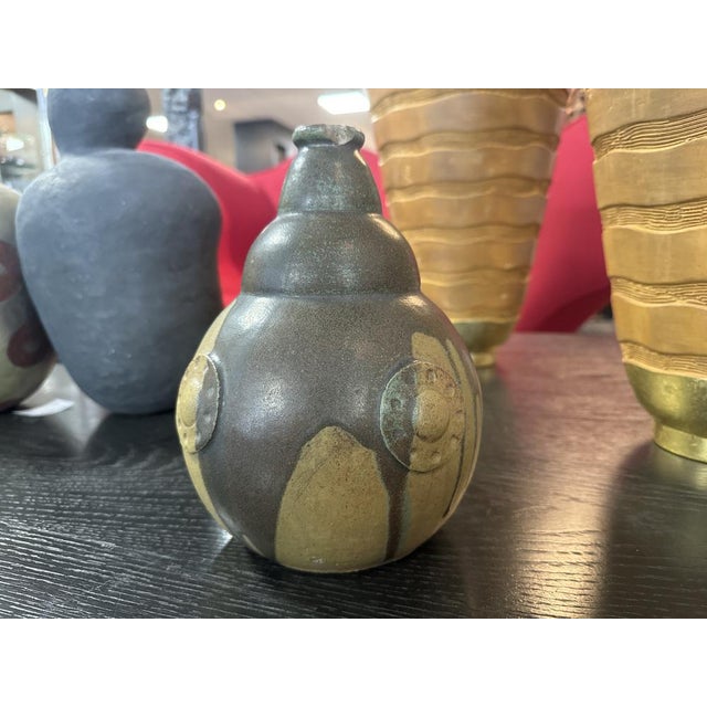 Ball Vase by Lucien Arnaud for Primavera, 1890s For Sale - Image 5 of 10