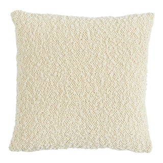 Schumacher Margarete 18" Pillow in Ivory For Sale