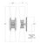 Visual Comfort Visual Comfort Utopia Double Bath Sconce in Aged Iron With White Glass For Sale - Image 4 of 4