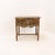 Wood 20th Century Wood Side Table with 2 Drawers For Sale - Image 7 of 17