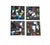 Abstract Mixed Media Acrylic Set of Four Panels Titled Bojagi by Yjr For Sale - Image 4 of 11