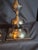 Silver Antique Polish Judaica Silver Plated Shabbat Candlesticks Chaim Grun Warsaw 12" For Sale - Image 8 of 18